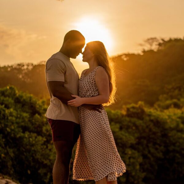 sunset couple sunset couple